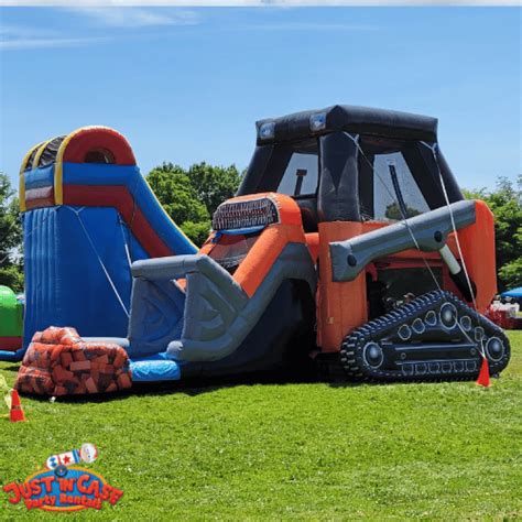 skid steer bounce house for sale|skid steer bounce house.